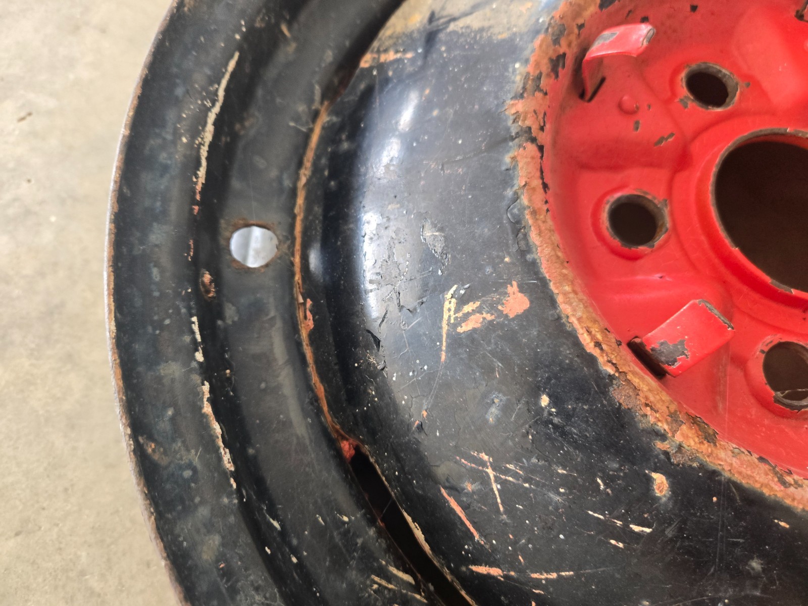 Original Harley Servicar G Rear Wheel Rim solid 1951 – later 45 OEM 16 x 3.50