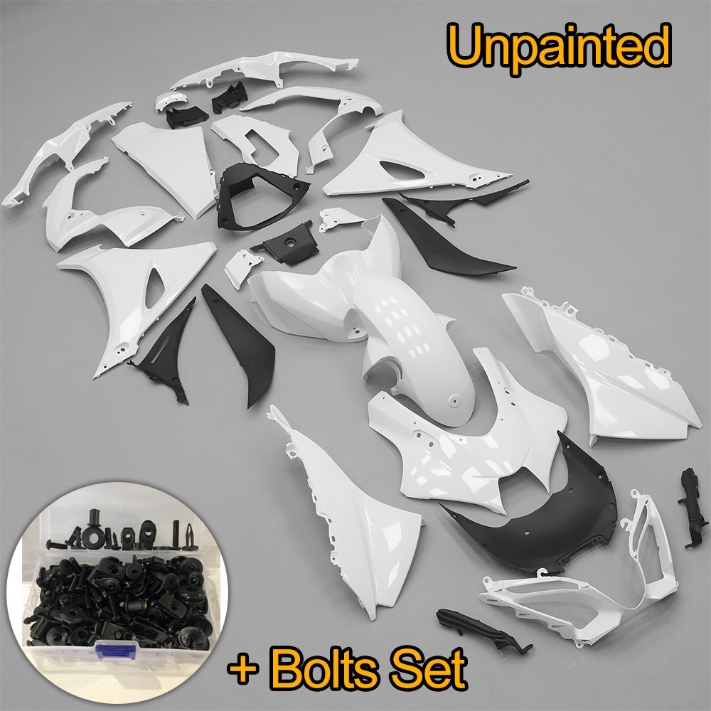 For Suzuki GSXR1000 2017-2024 Unpainted Fairing Kit w/Bolts Injection Bodywork