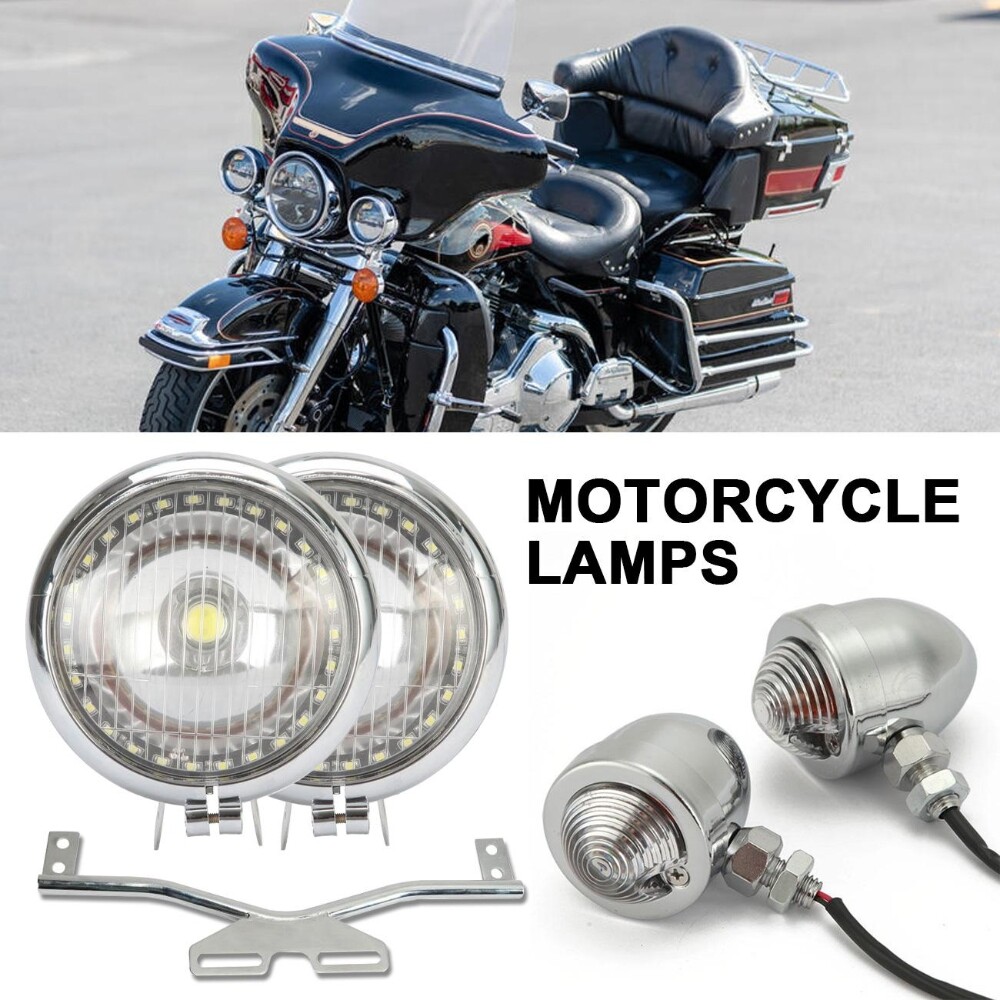 Driving Passing Fog Turn Signals Light Bar For Honda Shadow ACE 1100 VT1100C USA