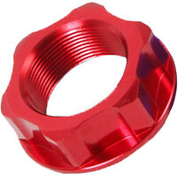 ZETA Steering Stem Nut and Bolt Red M24X30-P1.0 H12 ZE58-2123