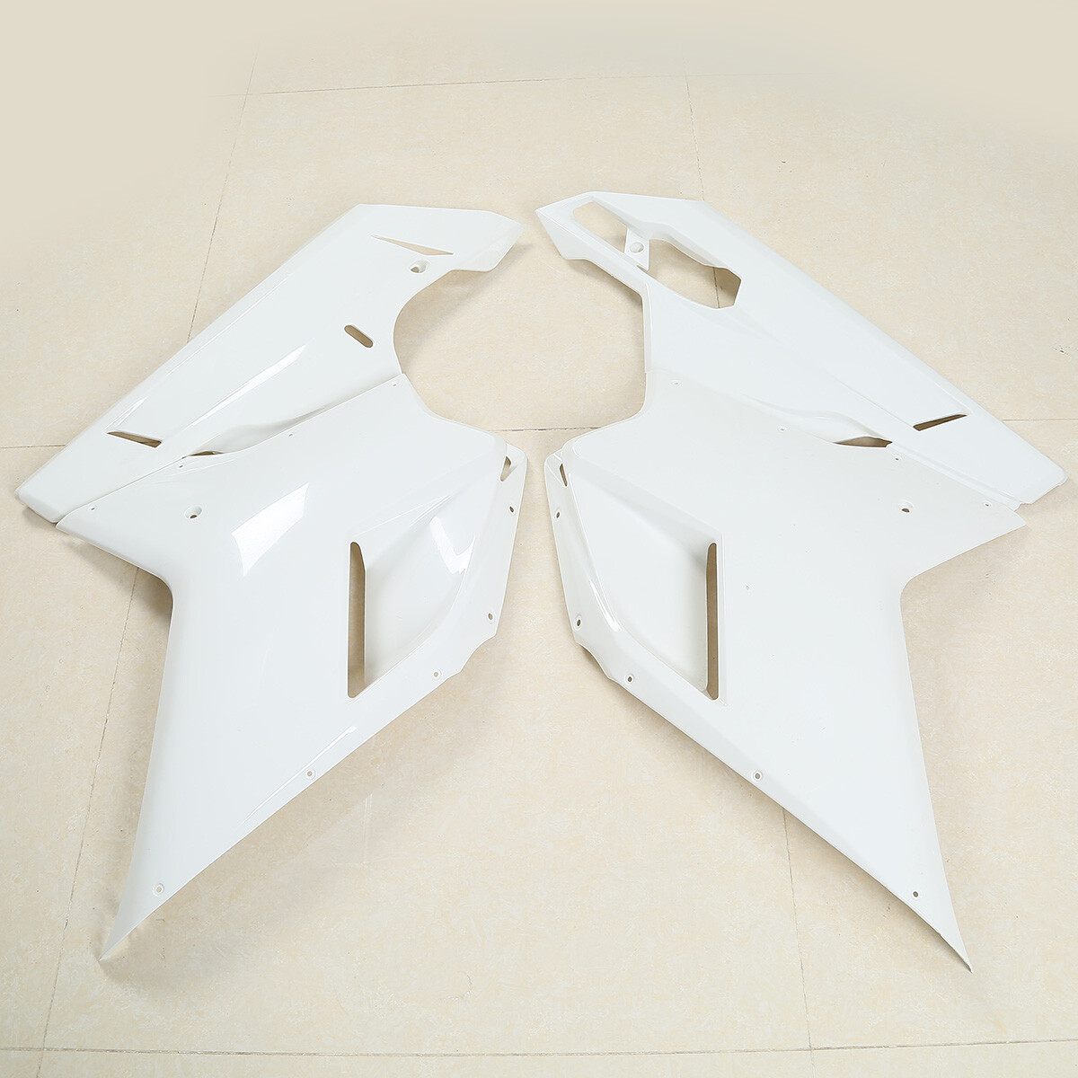 Unpainted Injection Fairings Kit Bodywork Fit For Ducati 848 1098 1198 2007-2012