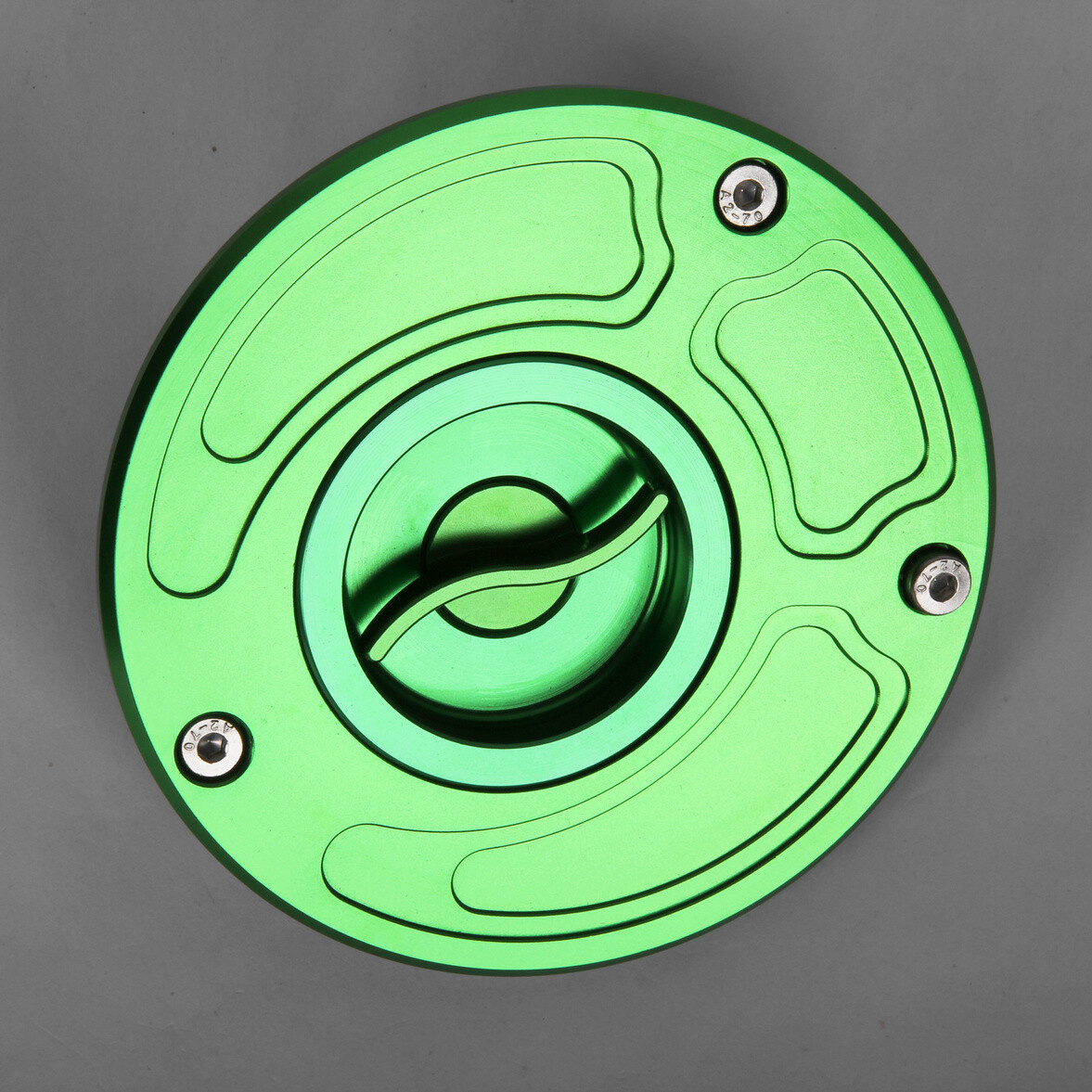 For Kawasaki NINJA ZX10R ZX6R Z1000 Z750 ZRX1200 Keyless Fuel Gas Tank Cap CNC