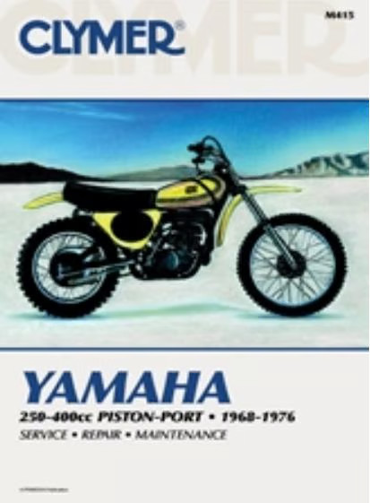 Clymer Repair Service Shop Manual Vintage Yamaha DT/MX/YZ 250,360 M415 CM415