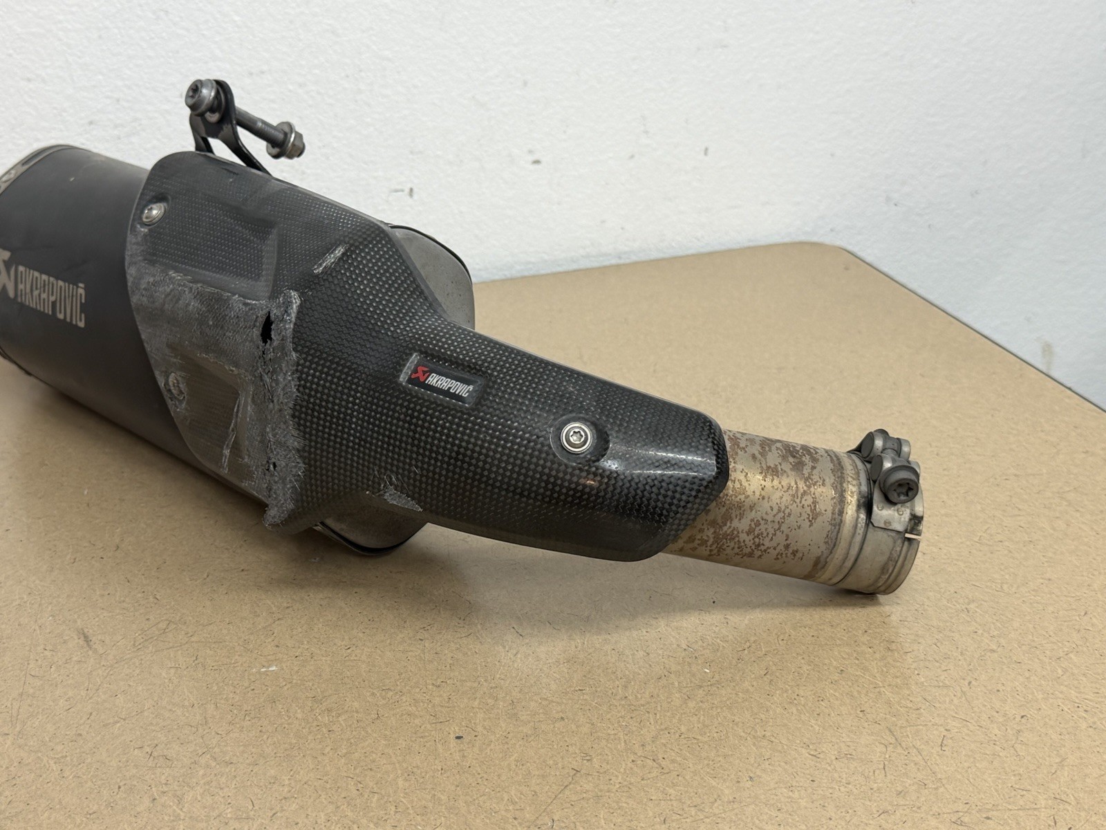 2019-2025 KAWASAKI – Versys 1000 – Akrapovic Titanium Sports Exhaust Slip On Dmg