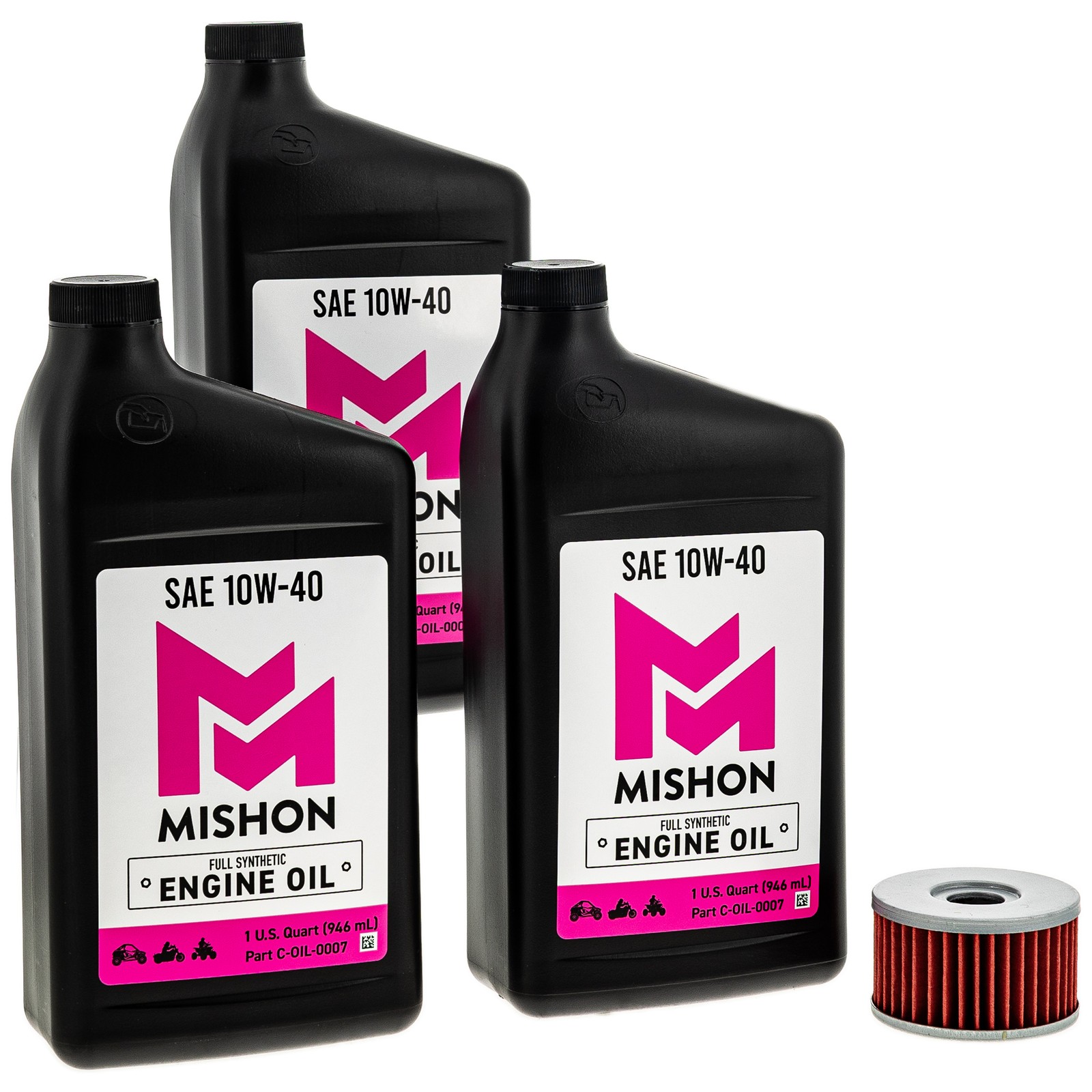 MISHON Engine Oil Change Kit for Suzuki Savage 650 DR650SE Boulevard S40