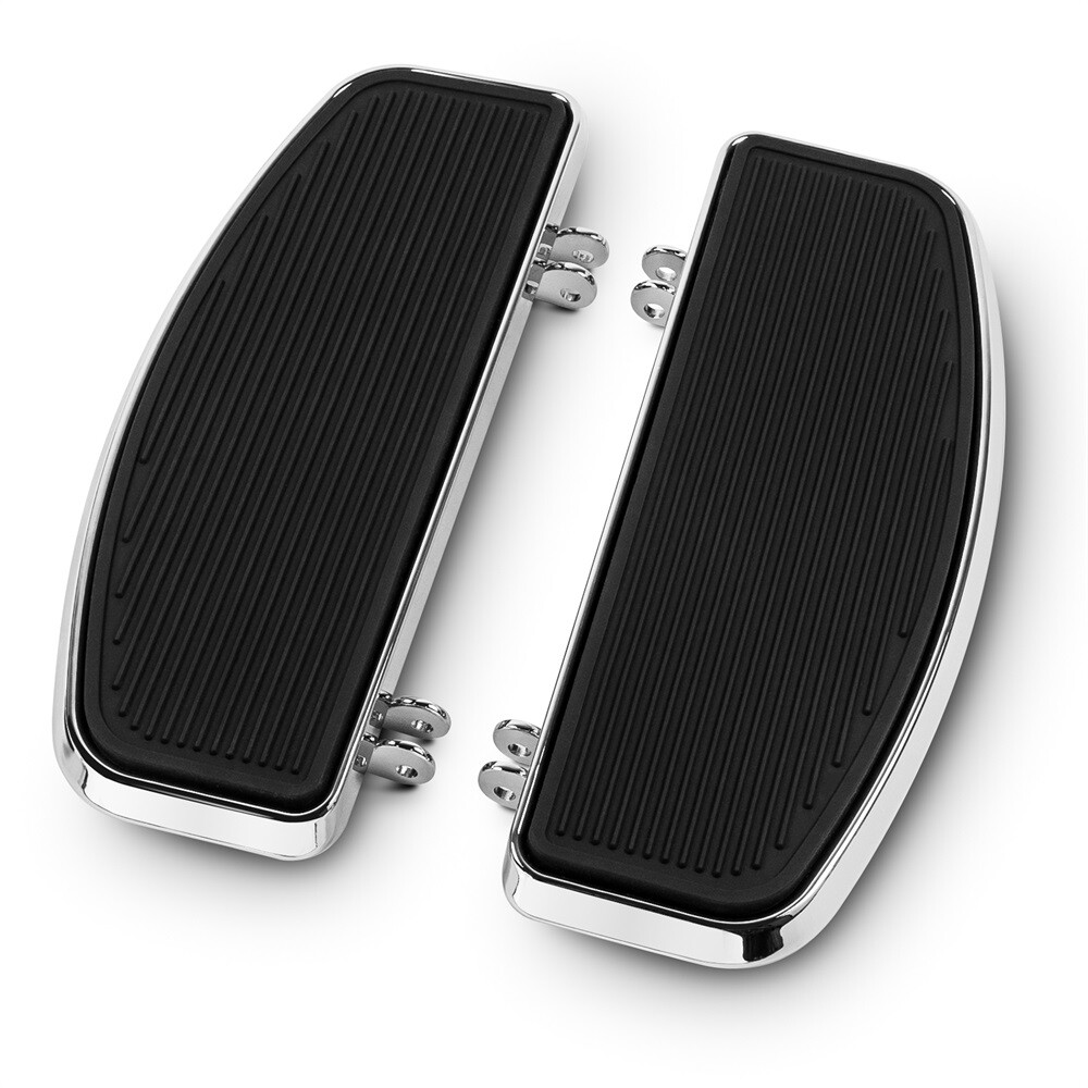 Rider Driver Front Floorboard Footboard w/Mount For Harley Softail FLSTC 1988-17
