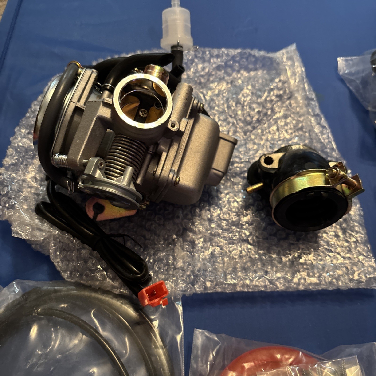 EOPOAYI GY6 150cc Carburetor Kit (EO-CB150-01, PD24J) Open Box