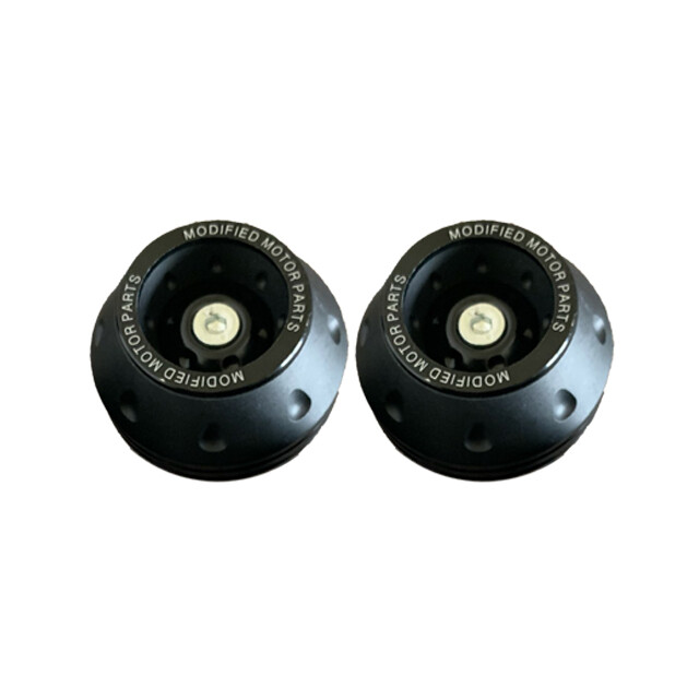 2PCS Motorcycle Crash Protector Motorbike Motocross Tire Frame Slider multicolor