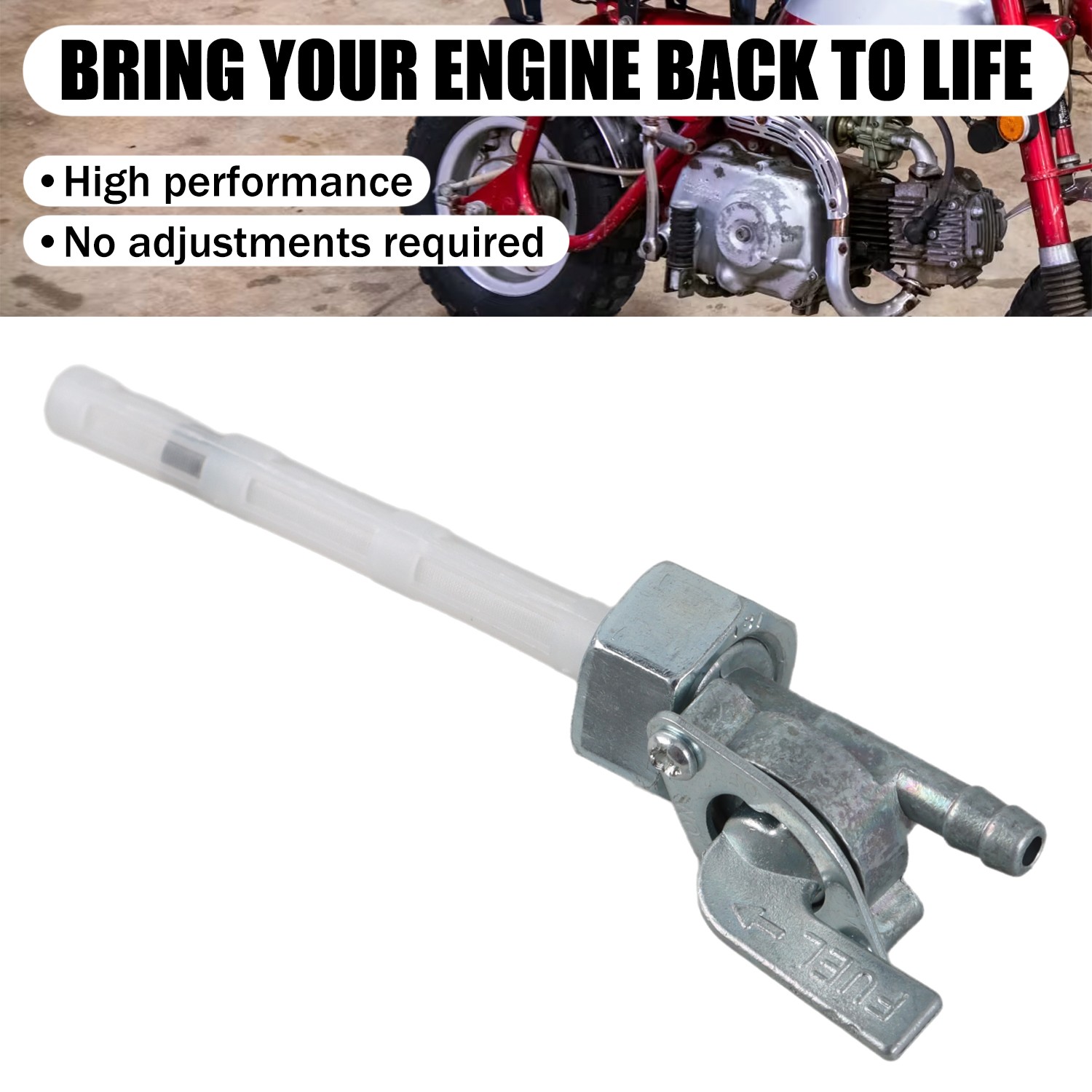 For Honda Z50A Mini Trail 50 1968-1978 Gas Fuel Petcock Replacement