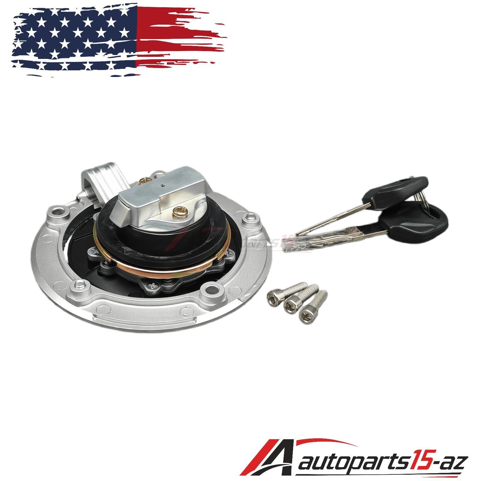 New! Gas Tank Cap Cover Lock For Kawasaki Ninja 650 650R ER-6F EX650 2006-2015