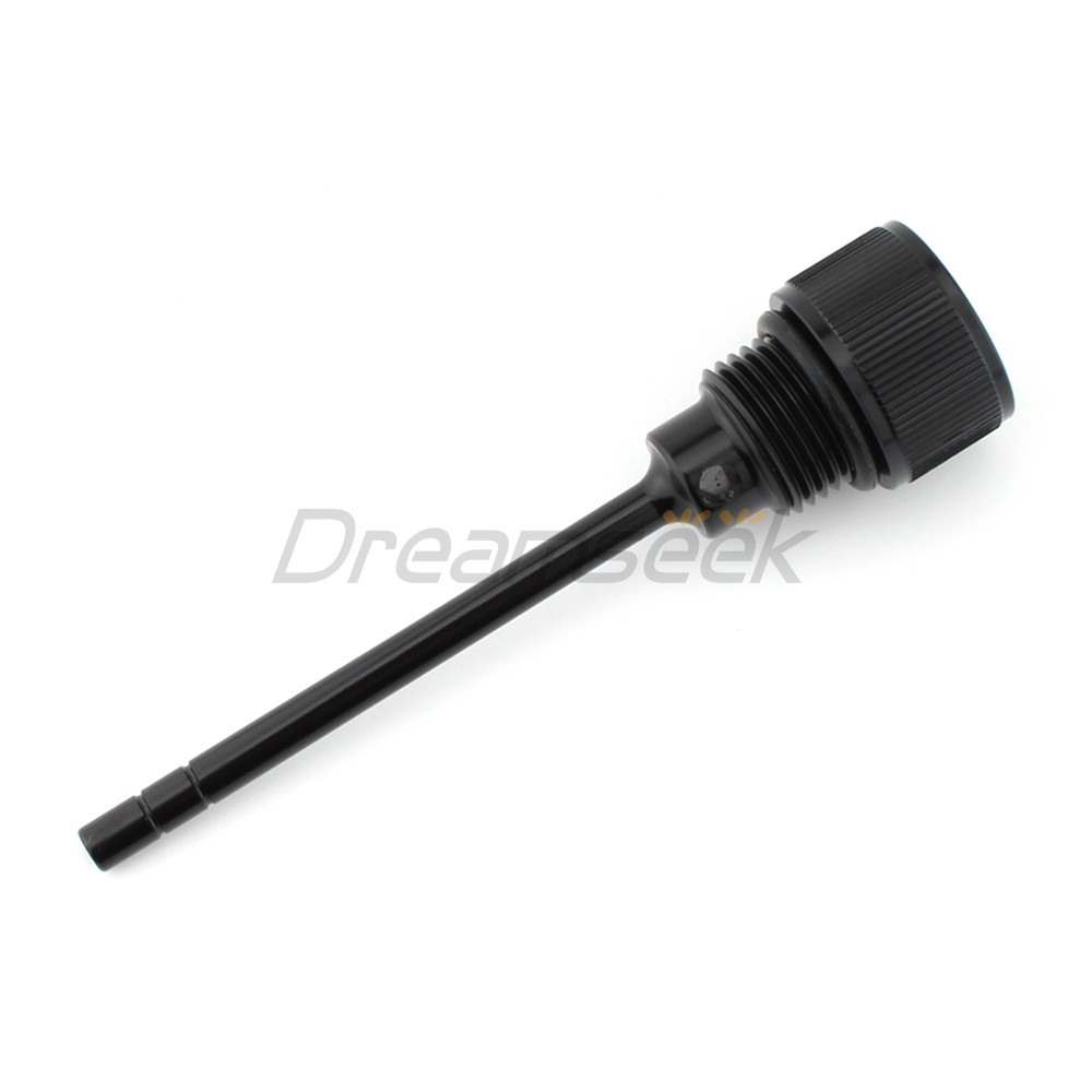 Black Dipstick Transmission Oil Fill Plug for Harley Softail Electra Glide 07-19
