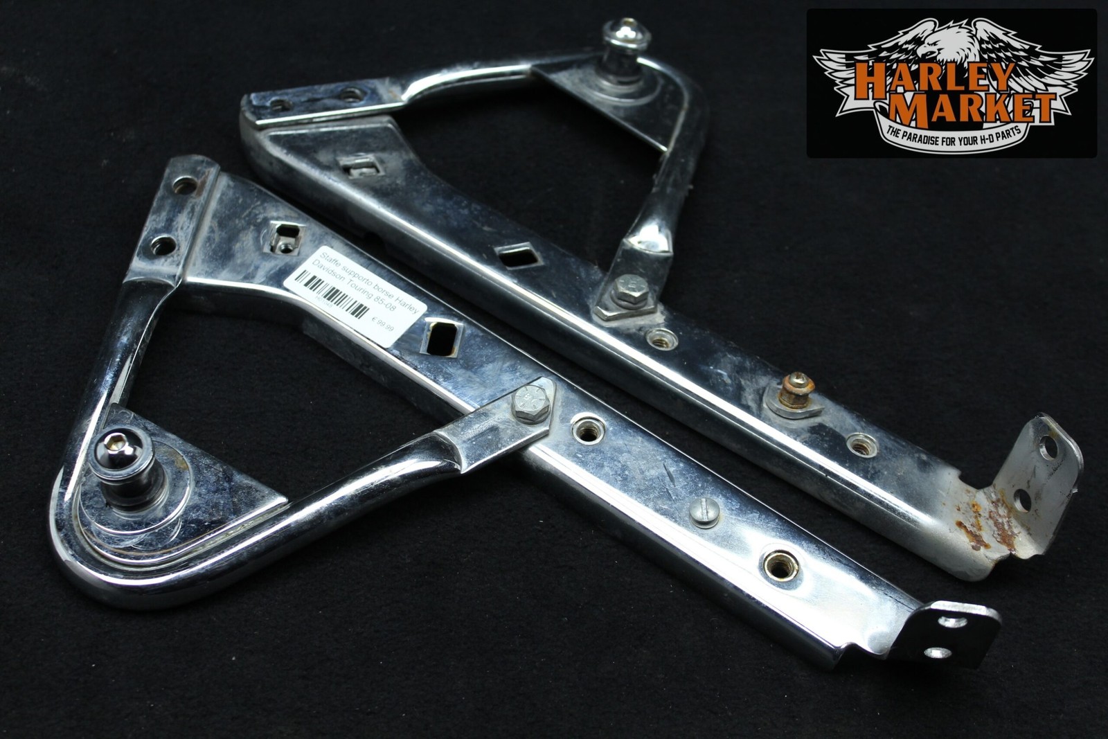 Bag support brackets Harley Davidson Touring 85-08 *H01048*