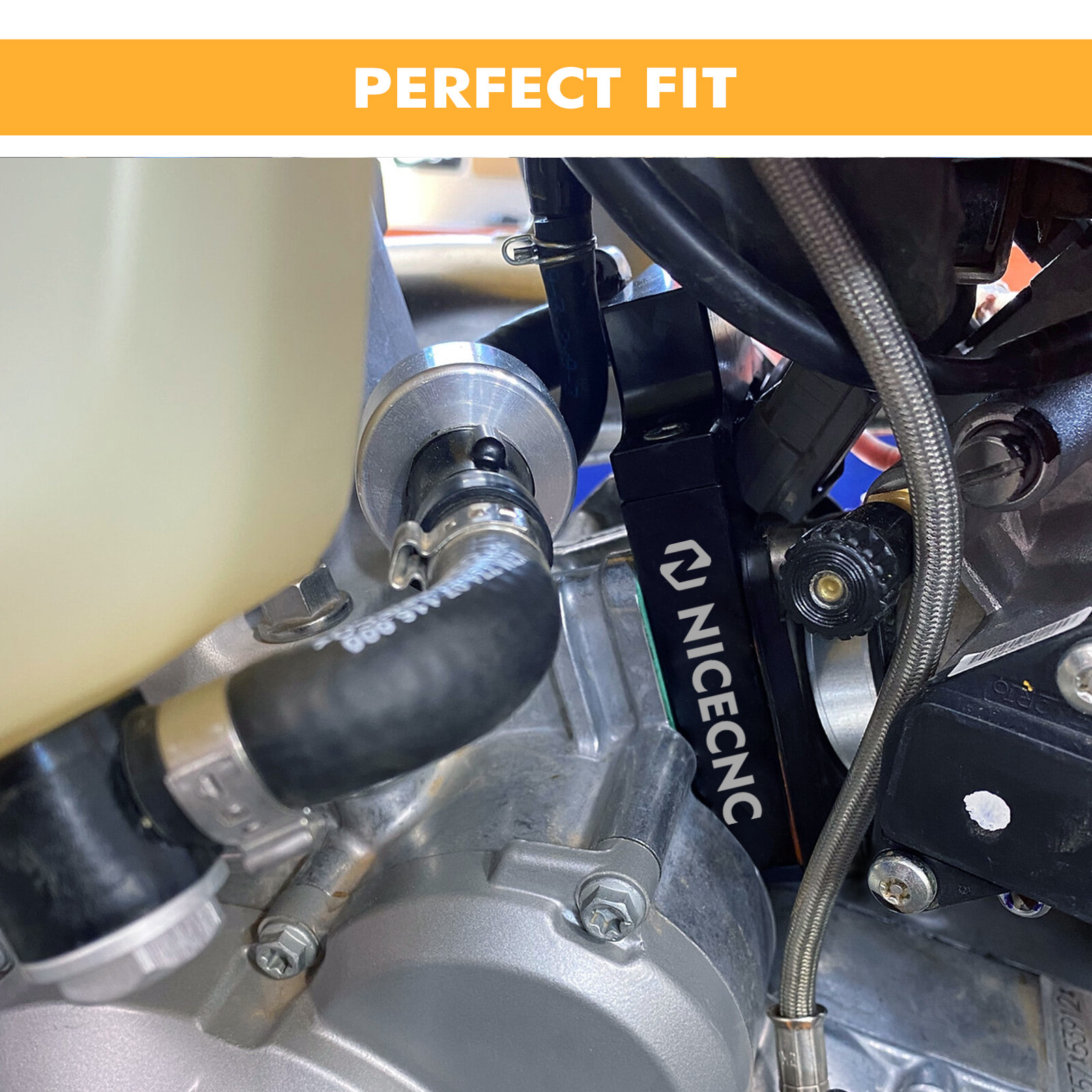 NICECNC TPI Injector Relocation Block For KTM 250 300 XC-W EXC TPi 2019-2023
