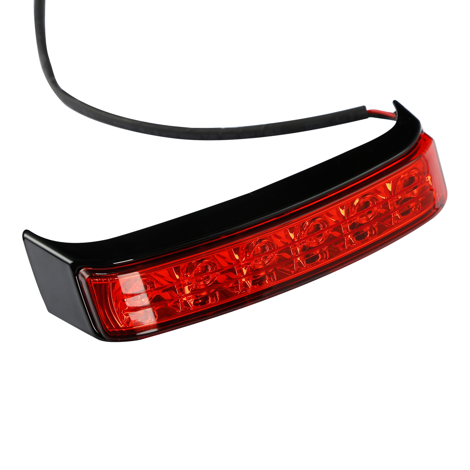 Red Black LED Saddlebag Run Brake Turn Light For Harley Electra Glide 2014-2024