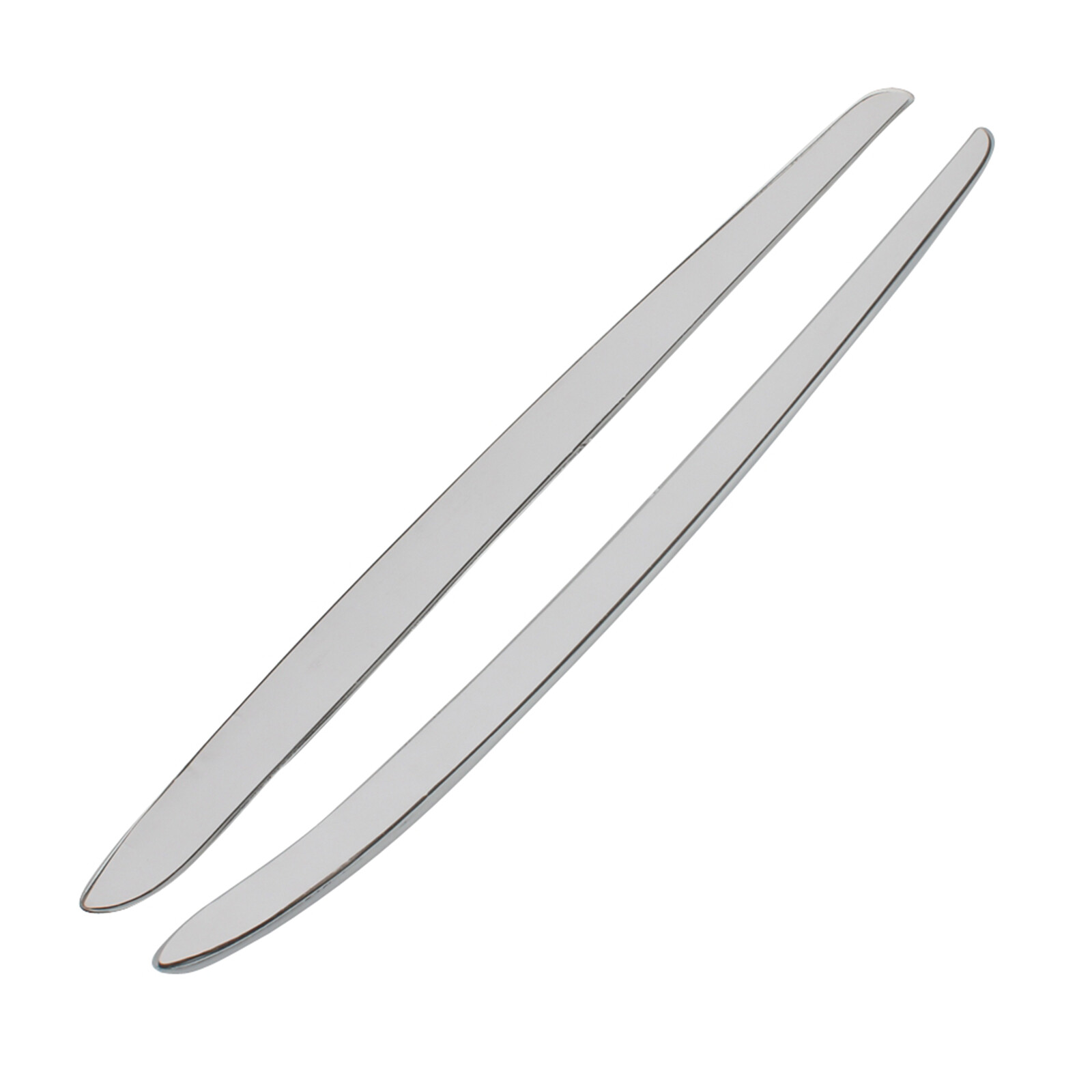 Chrome Side Panel Storage Box Plating Trim Strip Fit For BMW K1600GTL 2011-2018