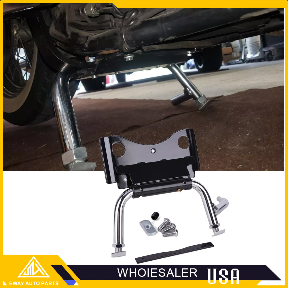 Adjustable Center Stand #91573-09A For Harley Road King Street Glide 09-up