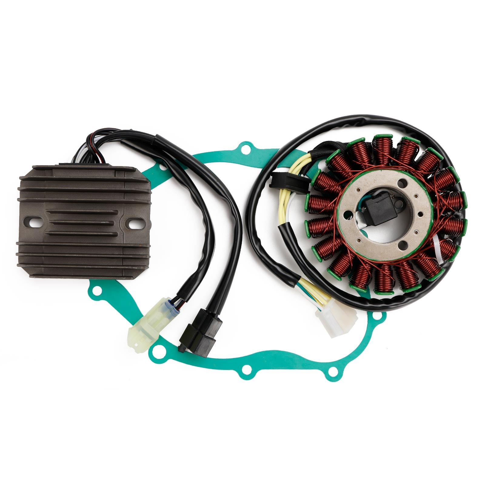 Magneto Stator,Voltage Rectifier,Gasket For Suzuki Vstrom DL650 ABS 2004-2016 #8