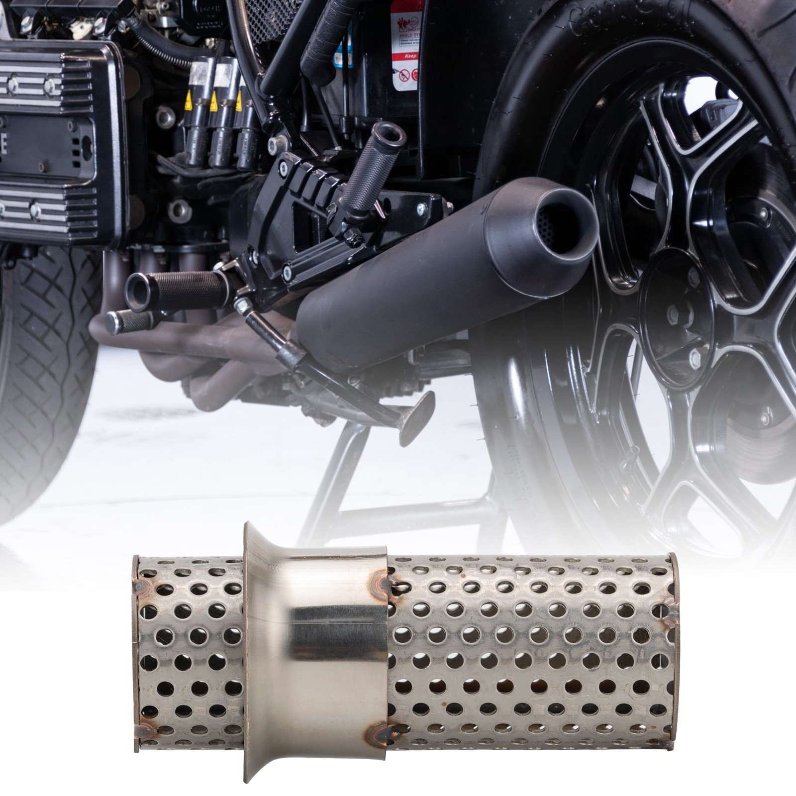 2” 51mm Universal Removable DB Killer Exhaust Muffler Baffle Insert Silencer