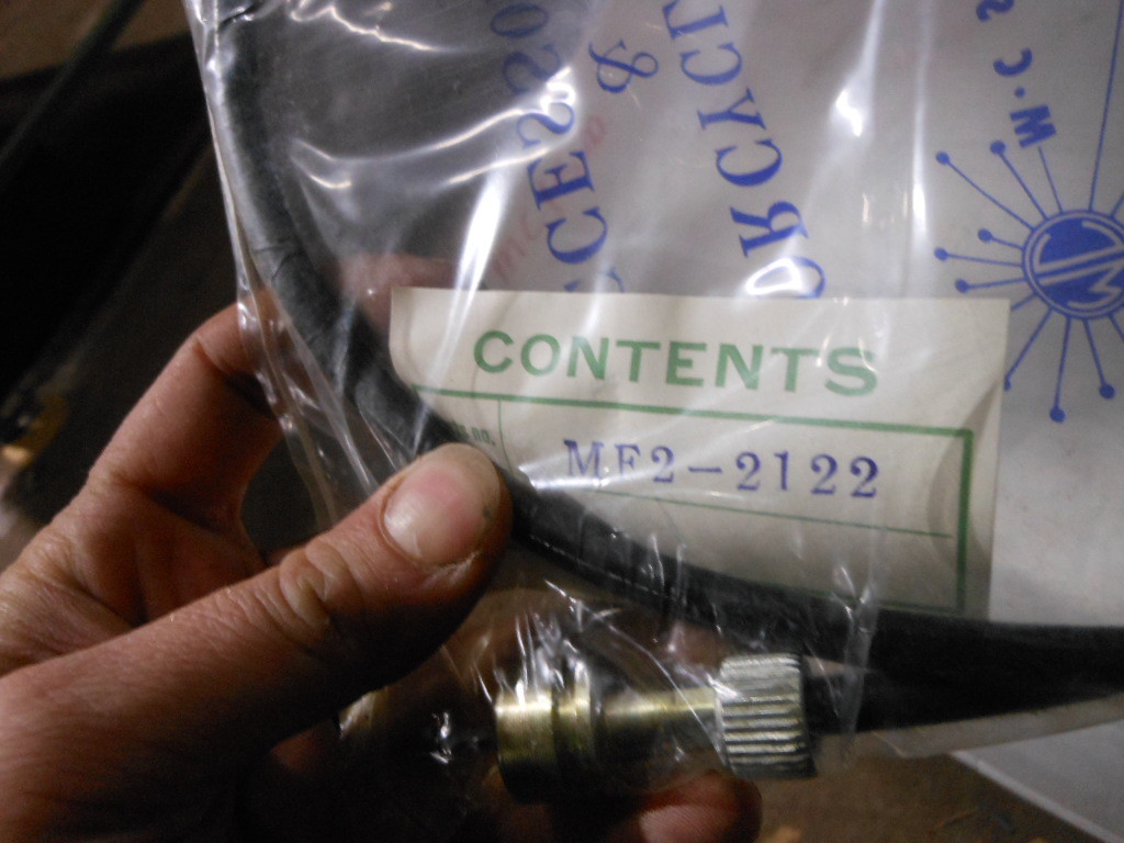 NOS MC Brand Speedo Speedometer Cable Fits: Yamaha MF2 MJ2 MC1520 MF2-2122