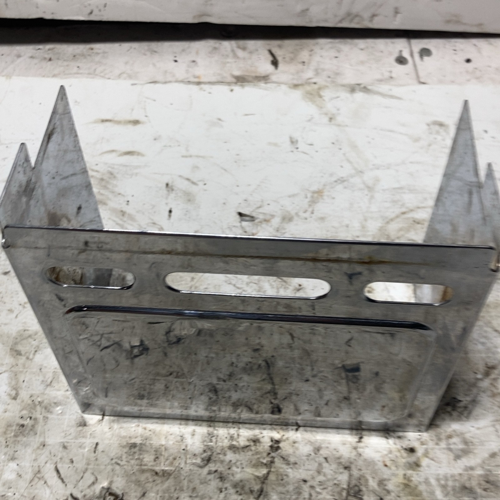 Harley 91-95 Dyna 82-99 XL Sportster OEM Chrome Battery Side and Black Top Cover