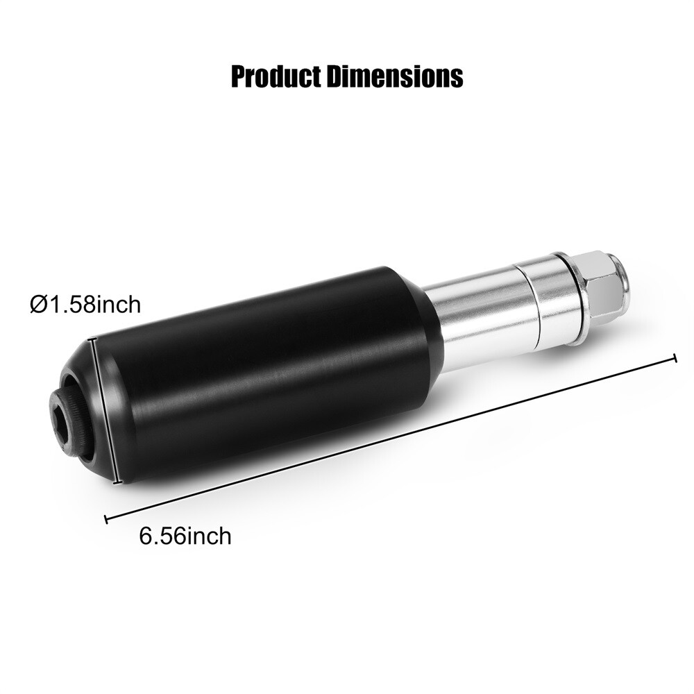 6.5″ & 4″ Shock Mount Frame Slider Crash Bar For Harley Dyna Street Bob FXDB US
