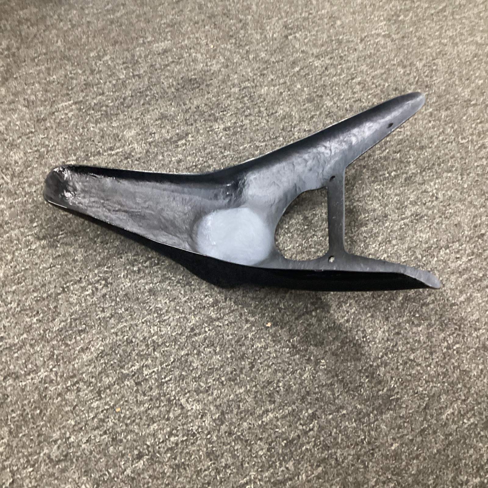 2008-20 Hayabusa Extended Rear Fender Mud Flap unfinished/primer