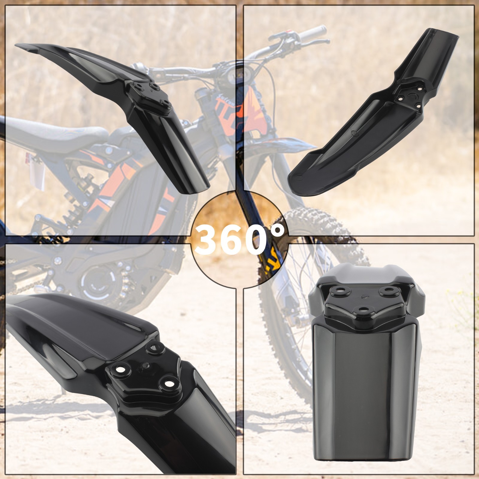 For Surron Light Bee X S 2020-2023 Motorcycle Front Fender Mudguard Dirt PitBike