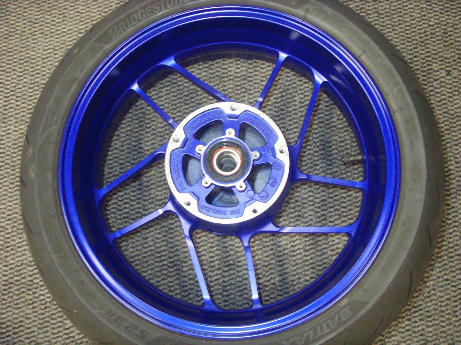 YAMAHA MT09 SP 2024 REAR WHEEL 17×5.50 (TYRE NOT INCLUDED) 2024-2025
