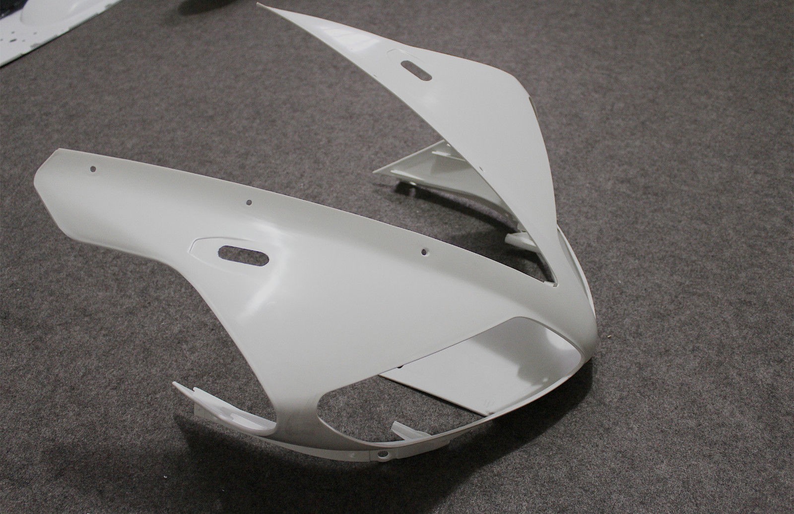 Front Headlight Fairings for Yamaha YZF R1 2002-2003 Unpainted Upper Nose Cowl