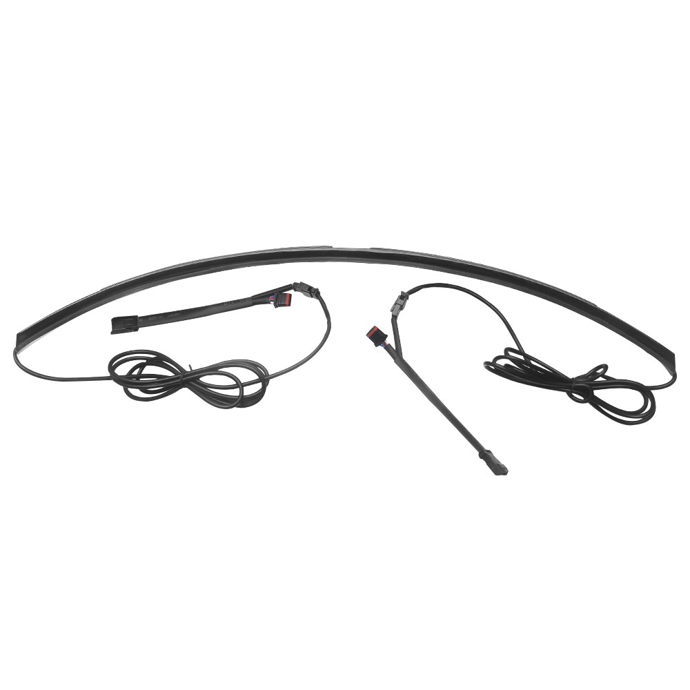 Batwing Windshield Trim LED DRL Signal For Harley Street Electra Glide 14-2024