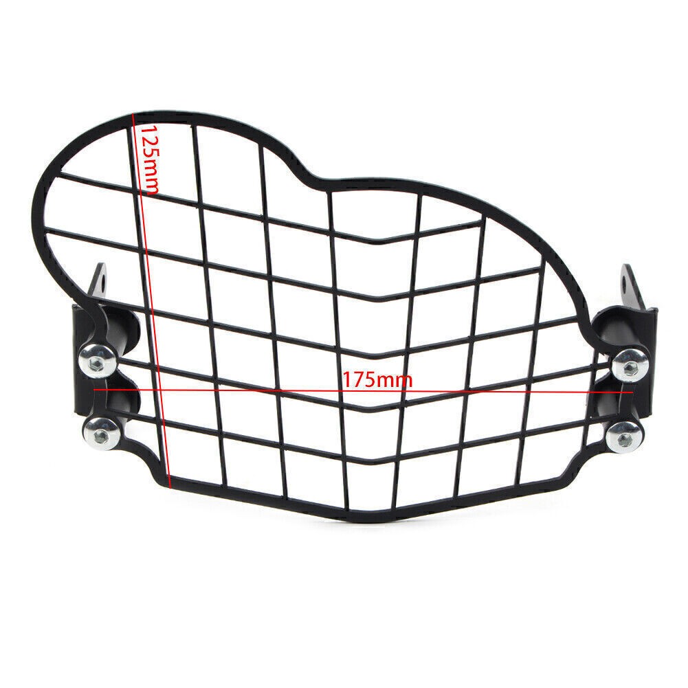 Front Headlight Protector Grille Guard Cover Fit for BMW G650GS 2011-2017 Black