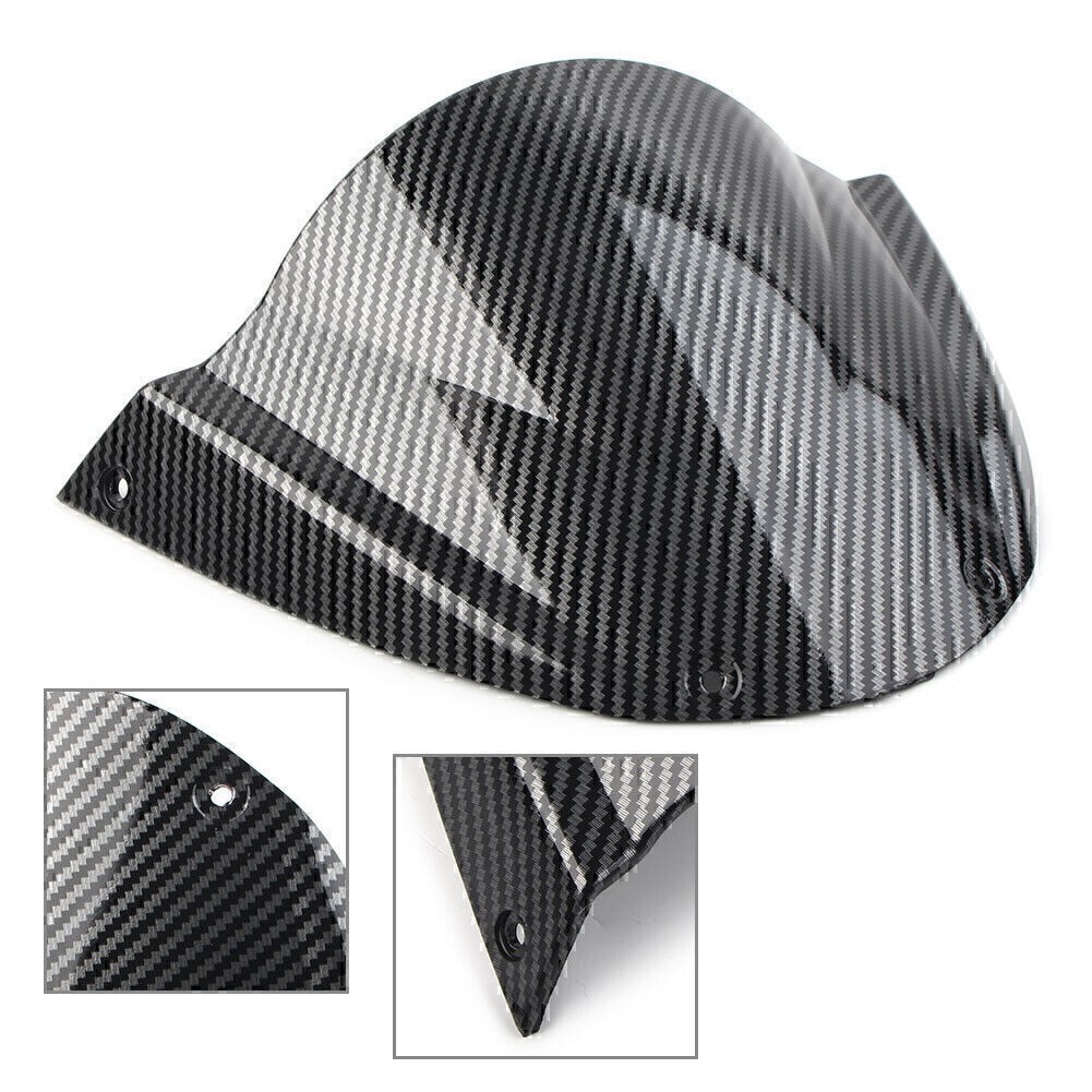 Carbon Fiber Pattern Front Windscreen For Ducati Monster 696 796 1100/S/EVO