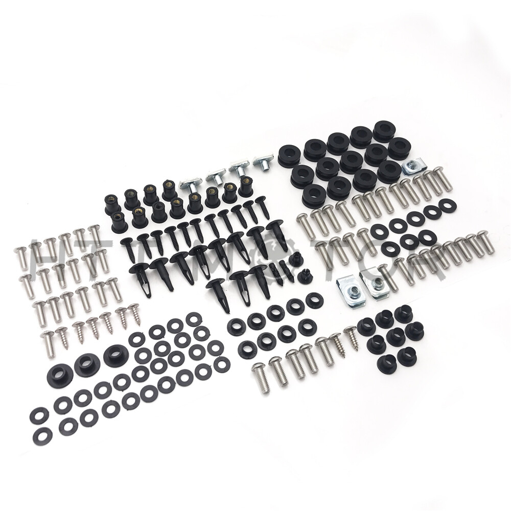 NEW Motorcycle Complete Fairing Bolt Kit Body Screws For Honda CBR600RR 05-06