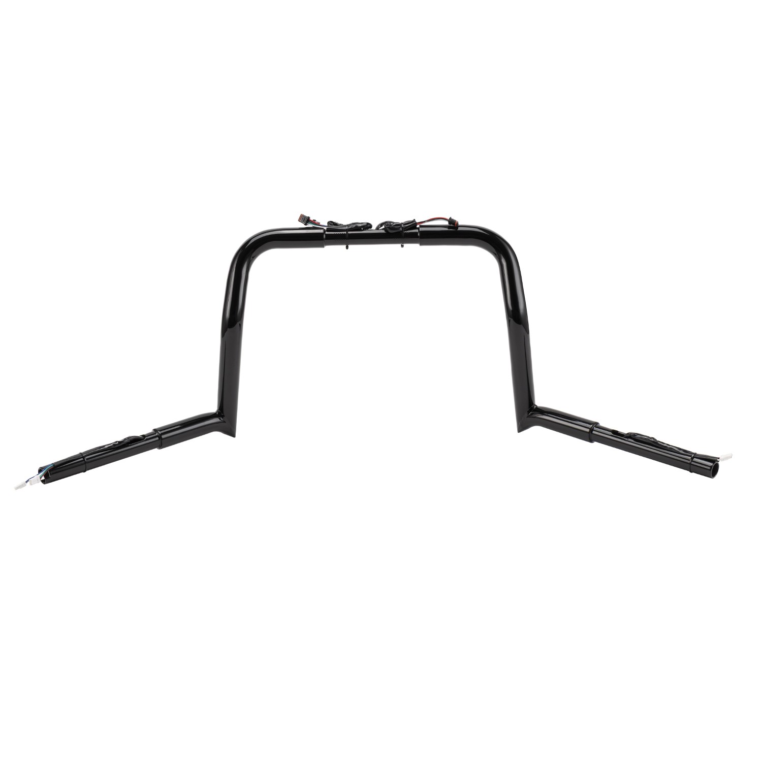 Heavy Duty 12″ Pre-Wired Meathook Ape Hanger Handlebar For Harley Street Glide