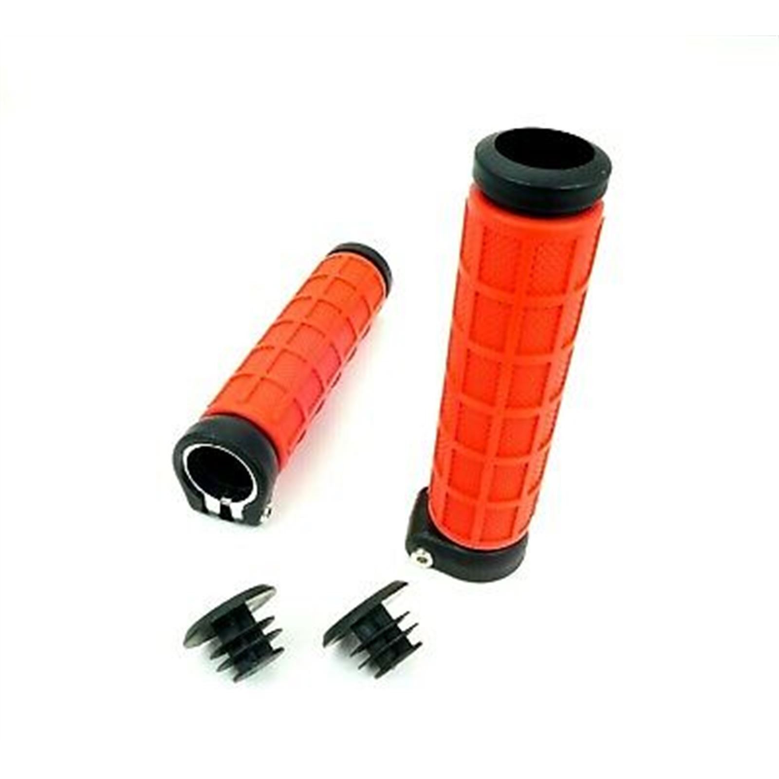 2FastMoto Clamp On Grip Lock Grips – Red – 7/8″ 01-24778r