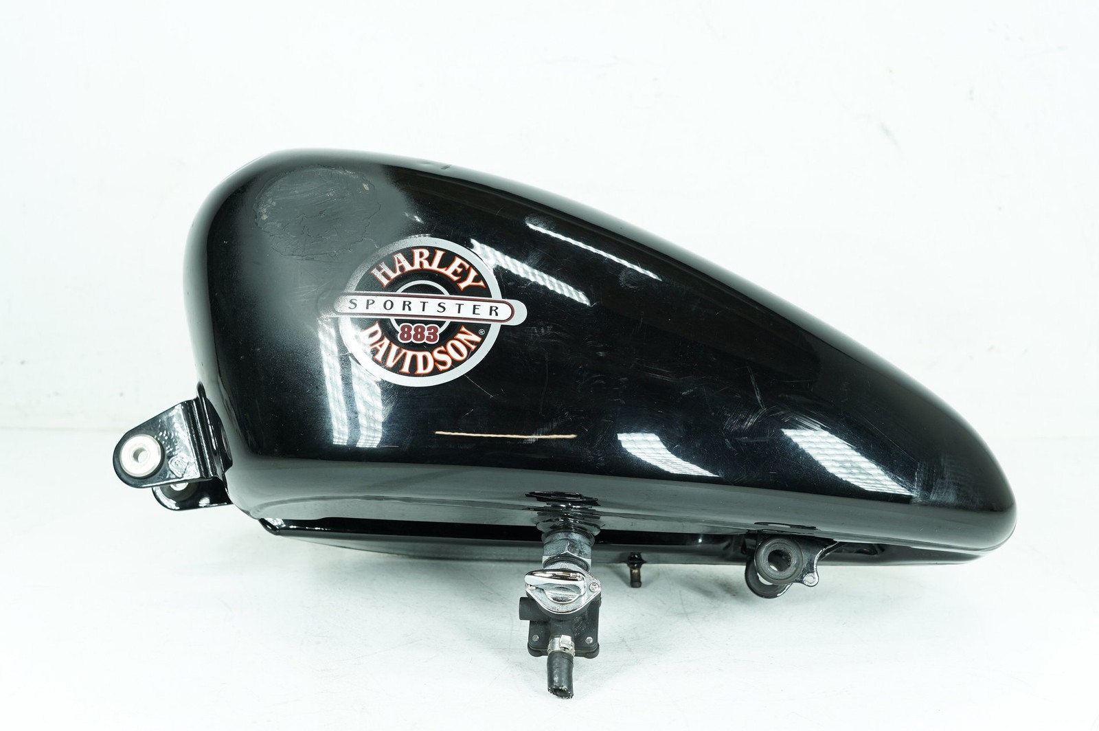 2002 Harley Sportster XL883 OEM Fuel Gas Tank Gasoline Reservoir 61348-03 DENTED