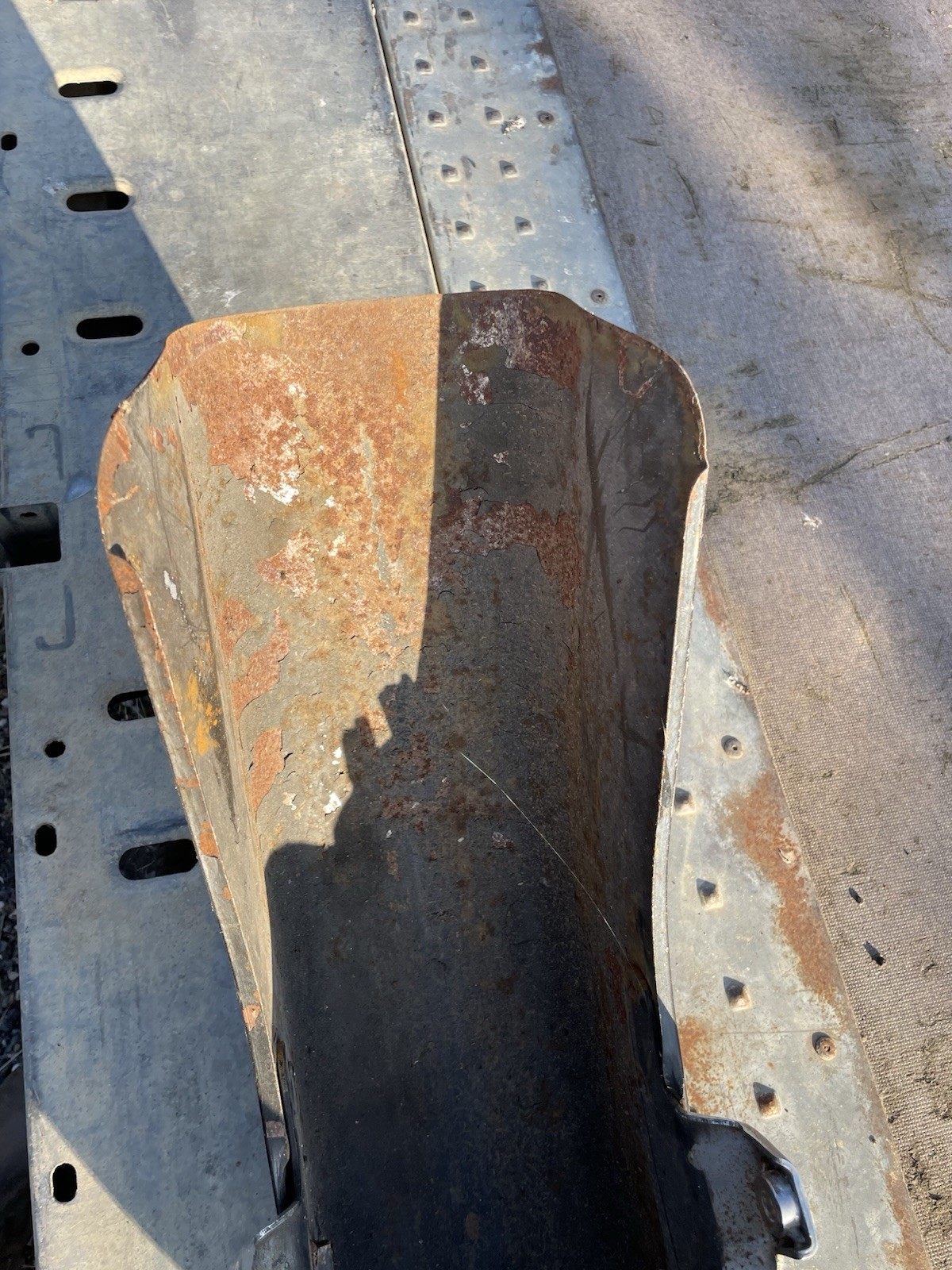 Harley Davidson Big Twin Front Mudguard FL FLH Etc Original As Shown