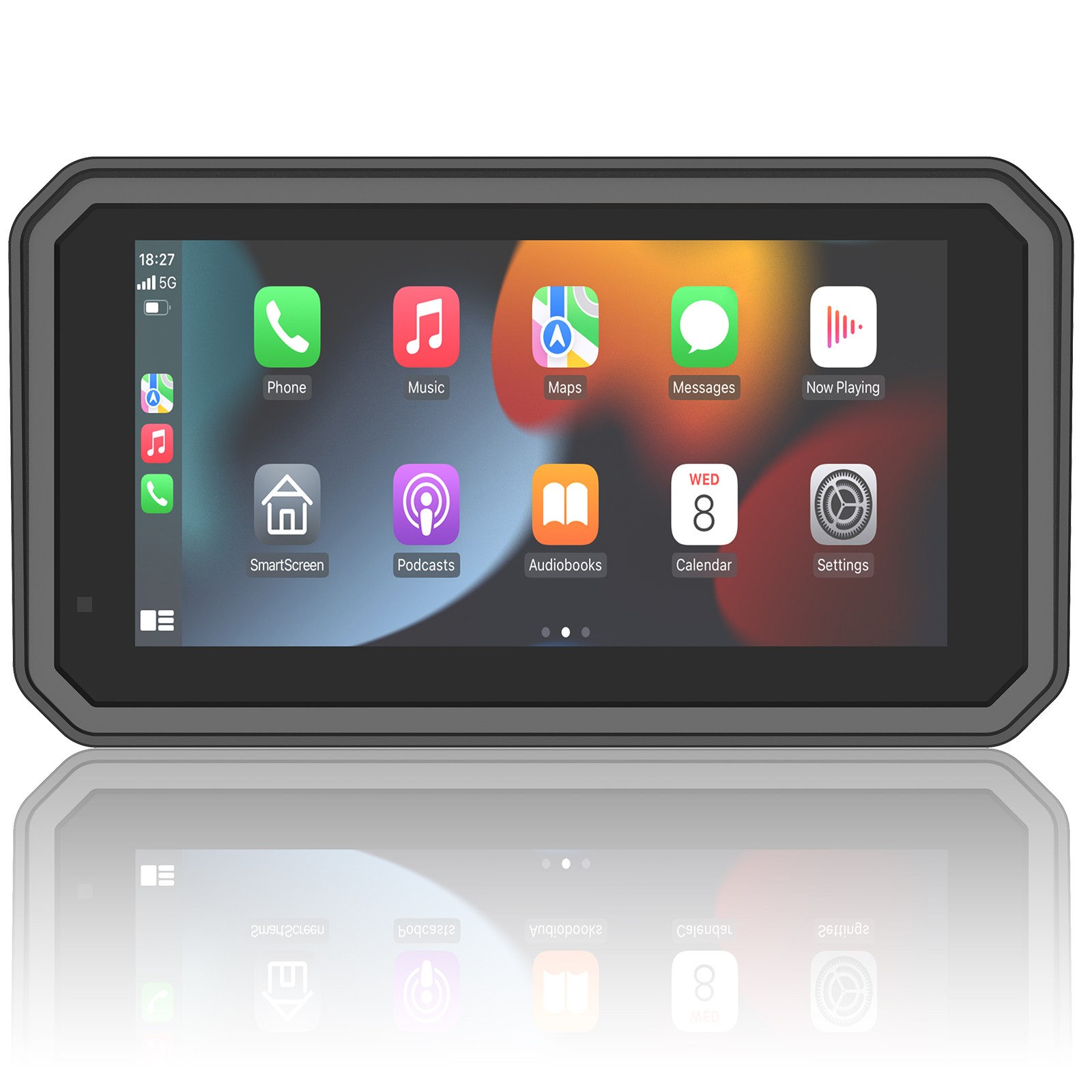 6″ Motorcycle Carplay GPS Navigation Wireless CarPlay & Android Auto IP67 WIFI