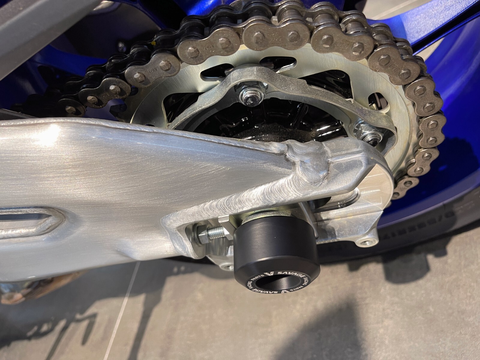 Front Rear Fork Axle Slider Wheel Protector Crash Guard For YAMAHA YZF R1 MT-10