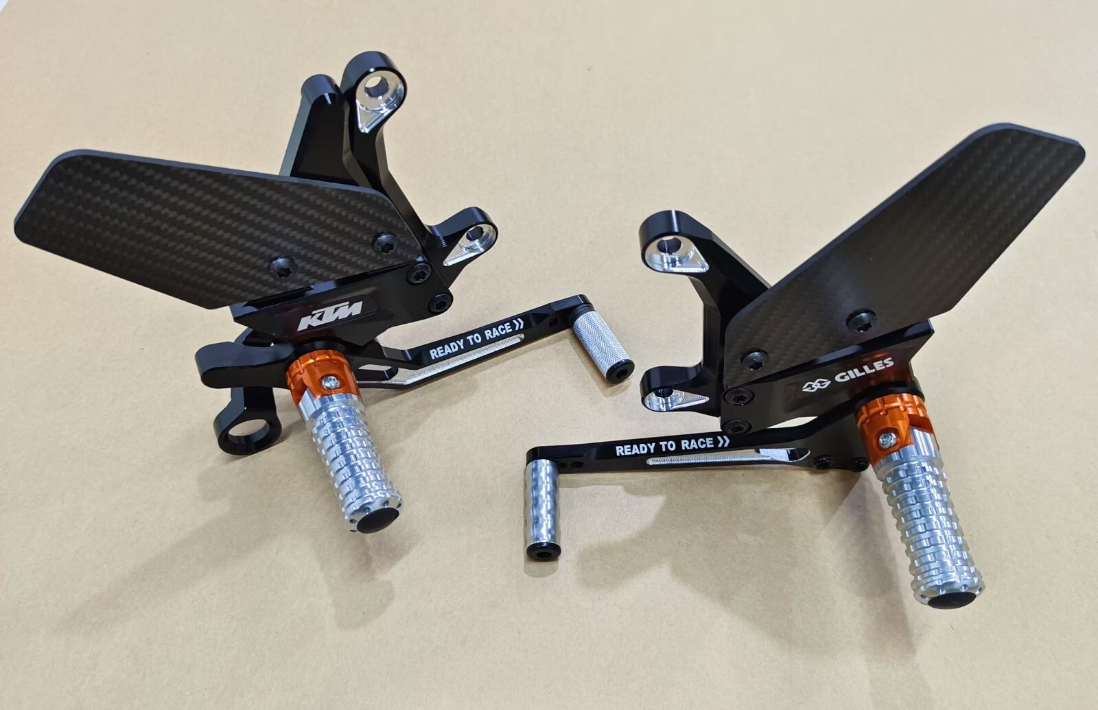 Adjustable Factrocy Rearsets Rear Set for KTM 1290 1390 Super Duke 2020-2024