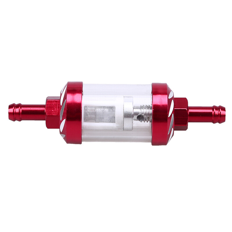 Motorcycle Inline Gas Fuel Filter Reusable 5/16″ 8mm Universal For Yamaha