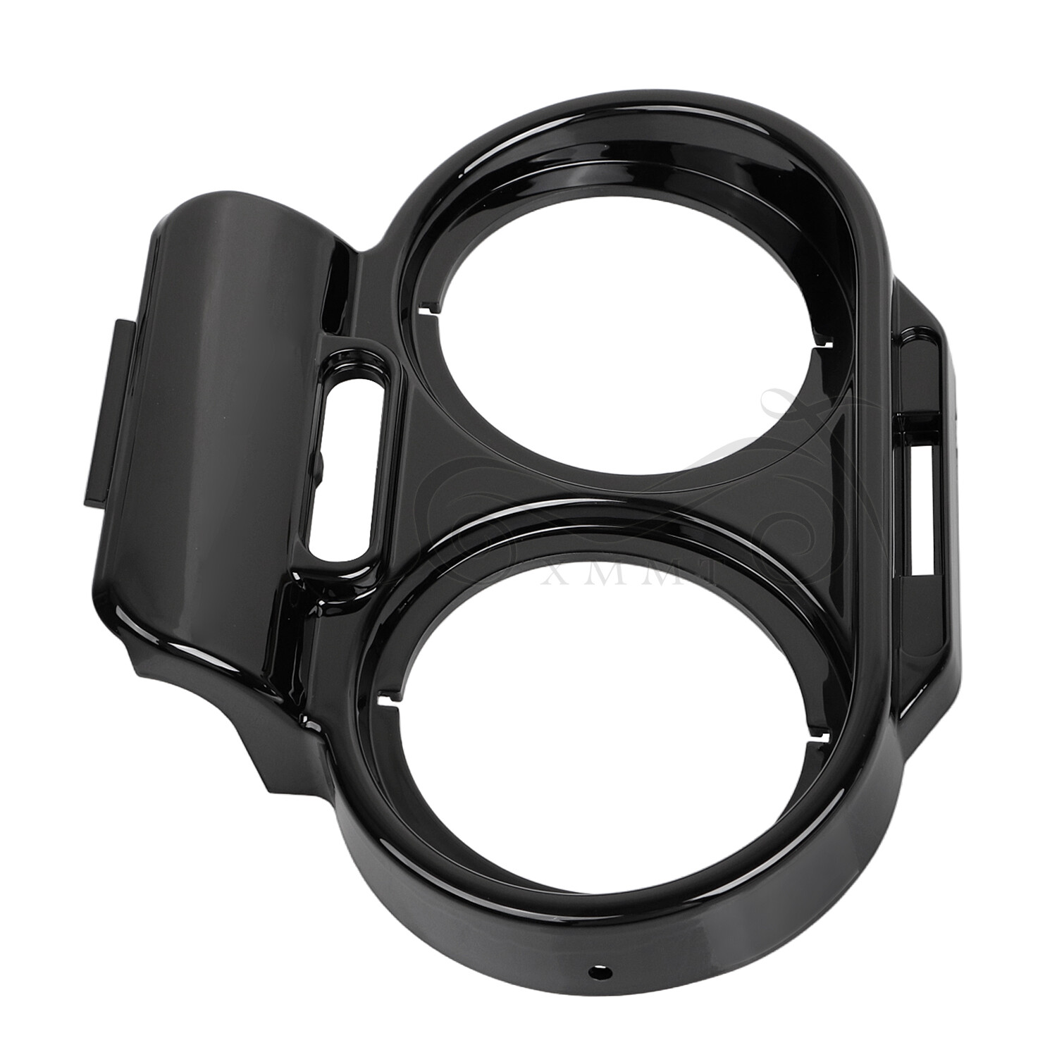 Black Speedo Nacelle Housing Gauge Cover For Harley Road Glide 98-2013 2010 2012
