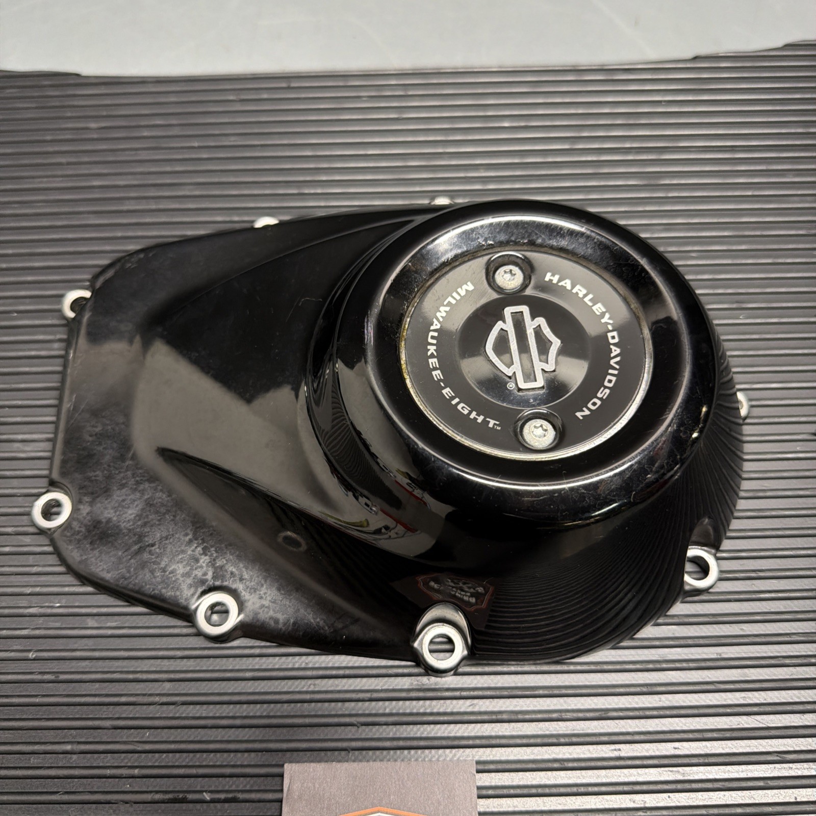 Genuine Harley-Davidson Touring Black Milwaukee Eight CAM Cover 25700368