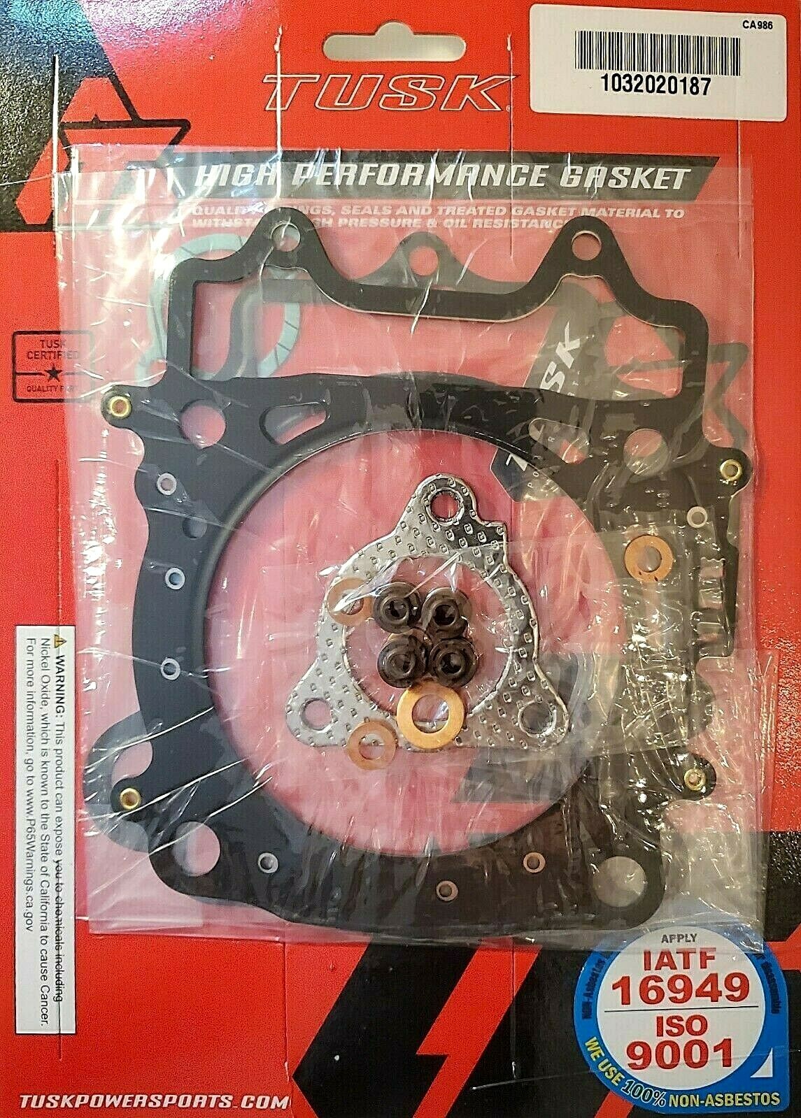 Tusk Top End Head Gasket Kit Yamaha Yz450F 2010-2017 Yz450Fx 2016-2018 (T187)