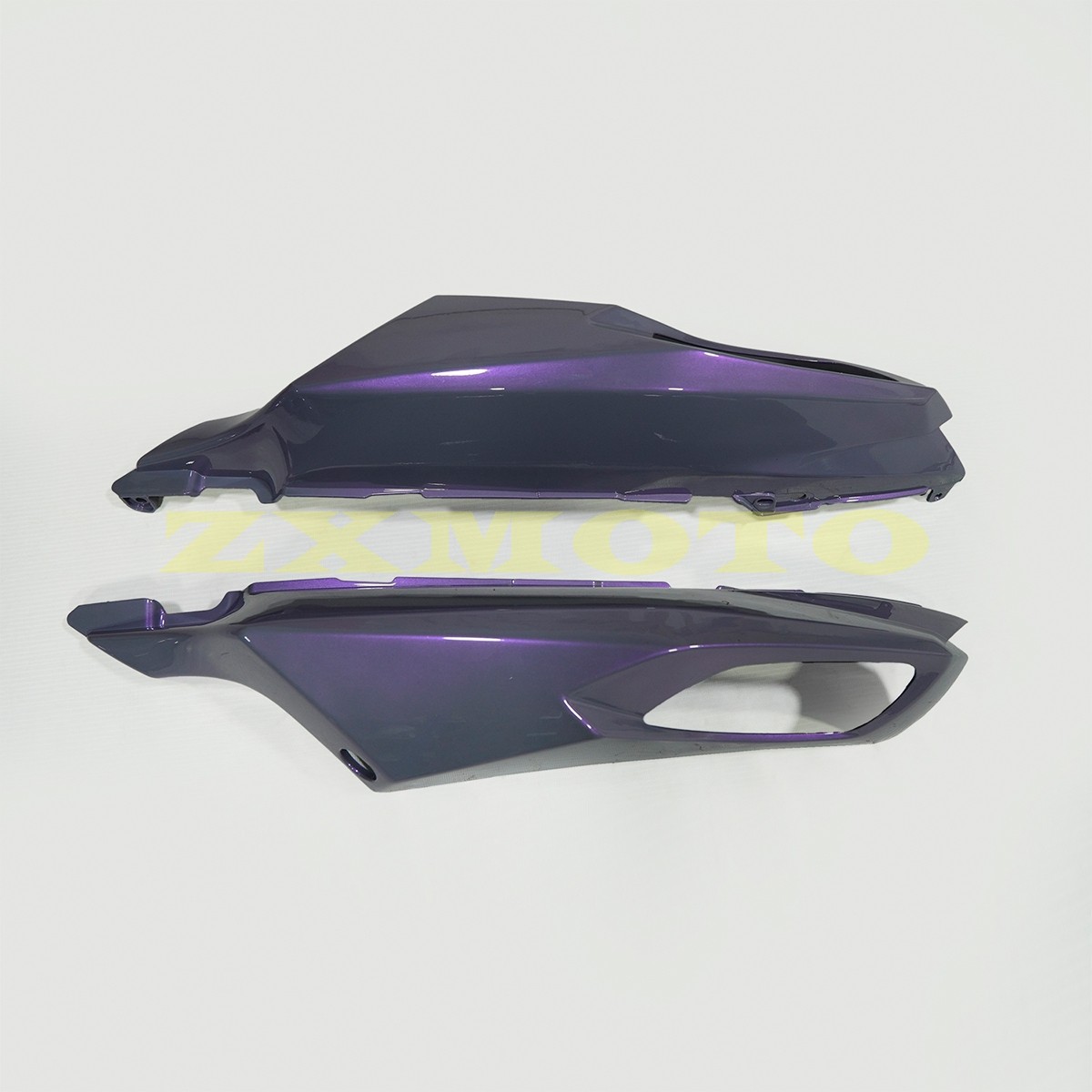 Chameleon Gray Purple Fairing Kit +Bolts for Kawasaki Ninja ZX14R 2006-2011 ZZR