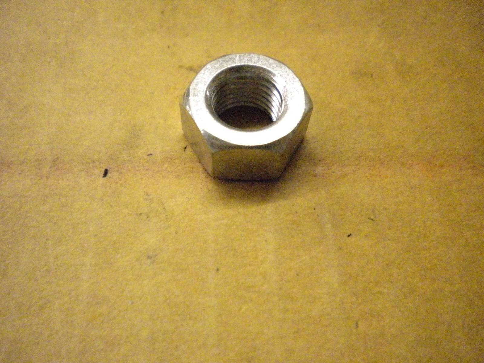 1 NOS OEM Harley Davidson 7/16″-20 x 11/16″ Hex Nut P/N 7837W