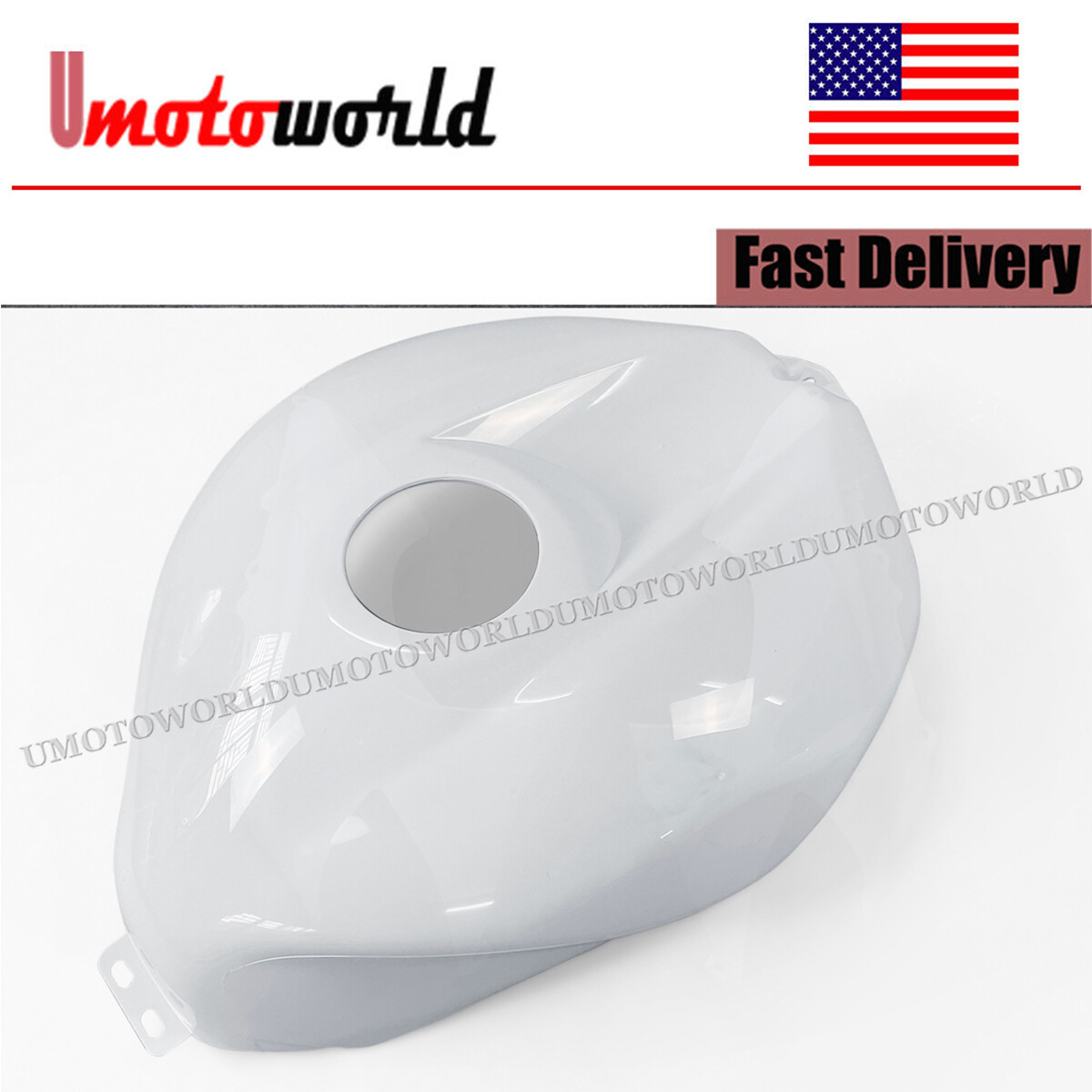 Unpainted Raw ABS Fuel Gas Tank Cover Fairing For Yamaha YZF R6 2006-2007 YZF-R6
