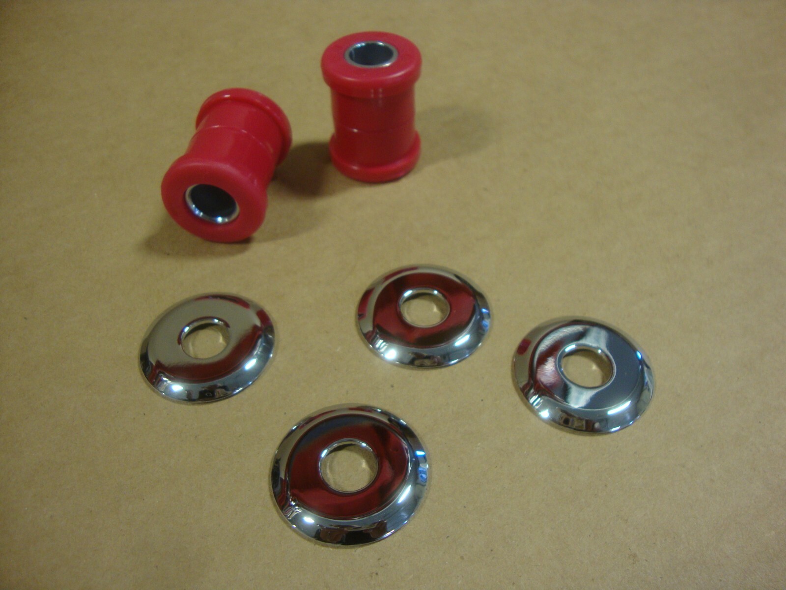 Big Dog Motorcycles OEM URETHANE RED Handlebar Bushing Kit 2000-2011 all models