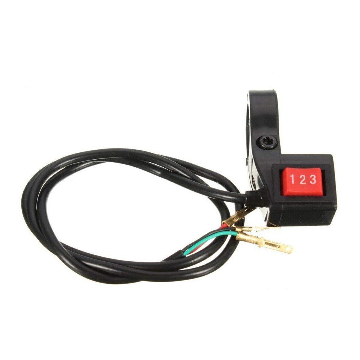 22mm/0.87” 3 Speed Module Switch For Motorcycle E-bike Electric Scooter ATV