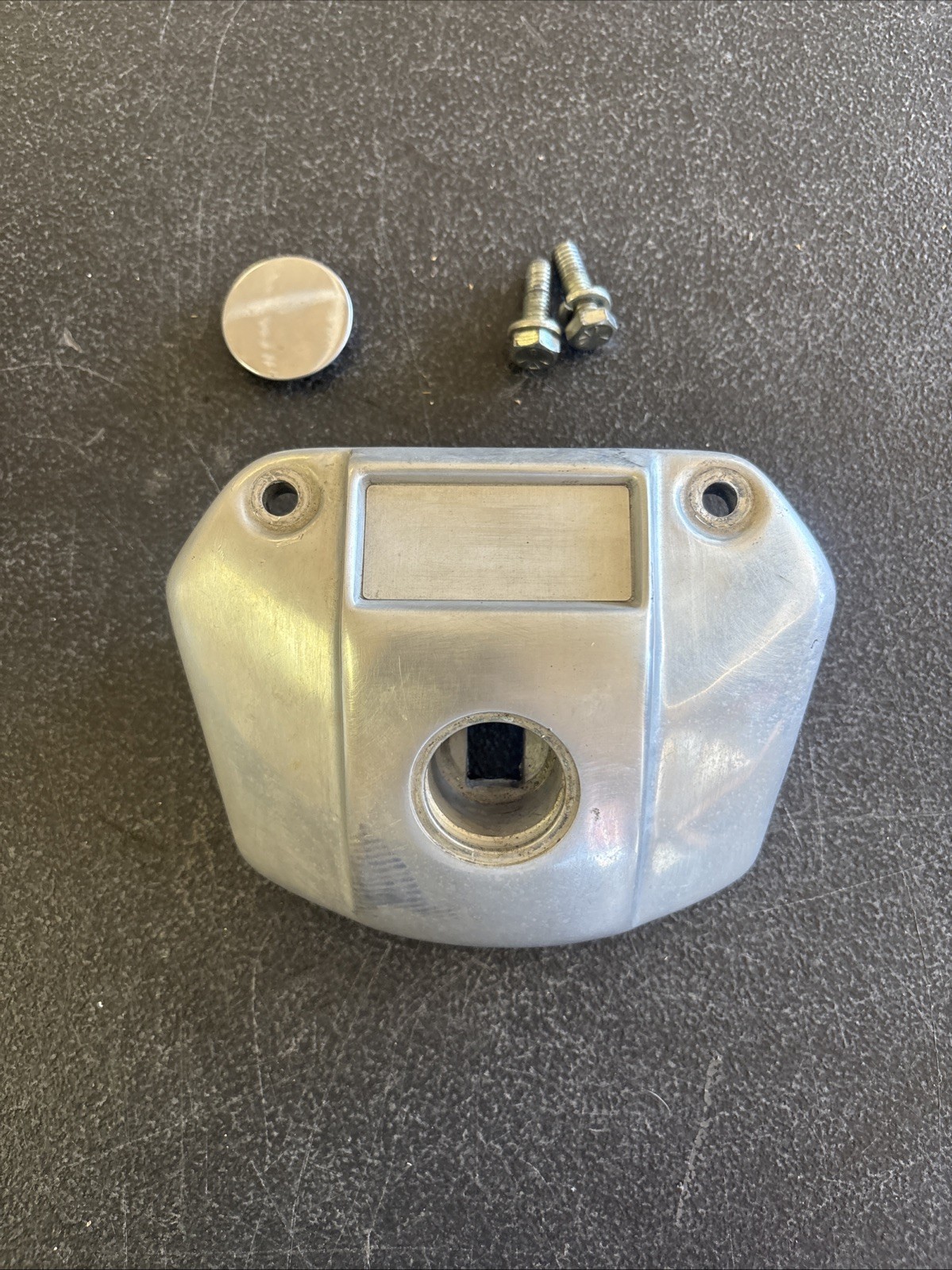 1992 Harley Sportster Headlight Eyebrow Mount Bracket Cover Trim